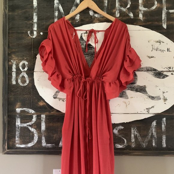 New Bohemian Long Gauze Maxi Summer Dress - Picture 8 of 11